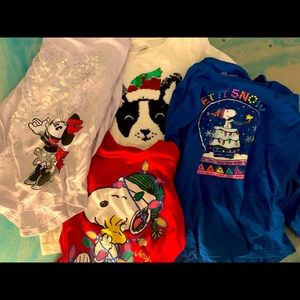 Girls Christmas/winter shirts